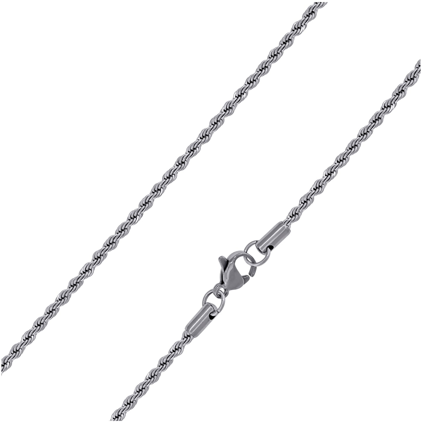 Stainless Steel Mens Black -Tone Cross Religious Charm Pendant