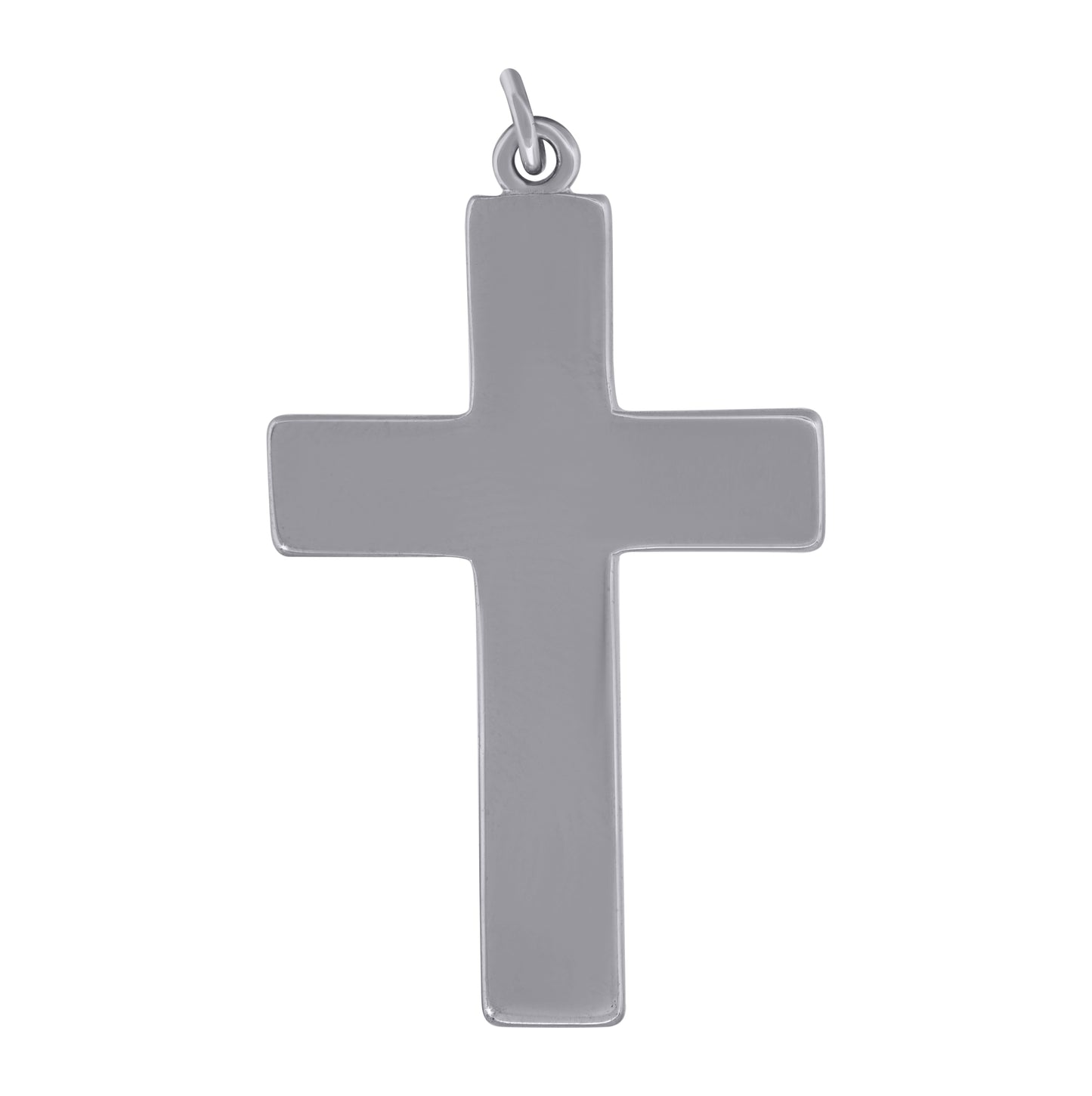 Sterling Silver Unisex Cross Religious Charm Pendant