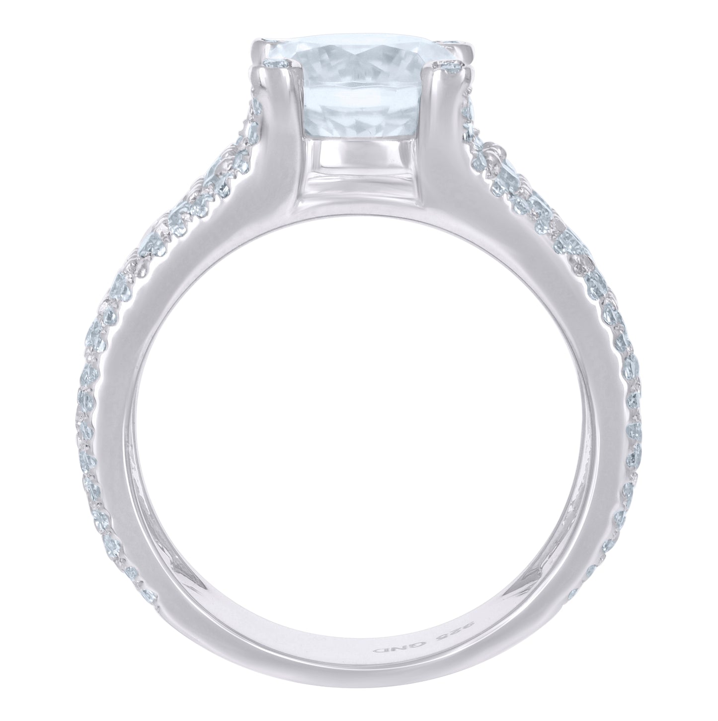 Sterling Silver Women's Cubic Zirconia Bridal Anniversary Engagement Wedding Ring