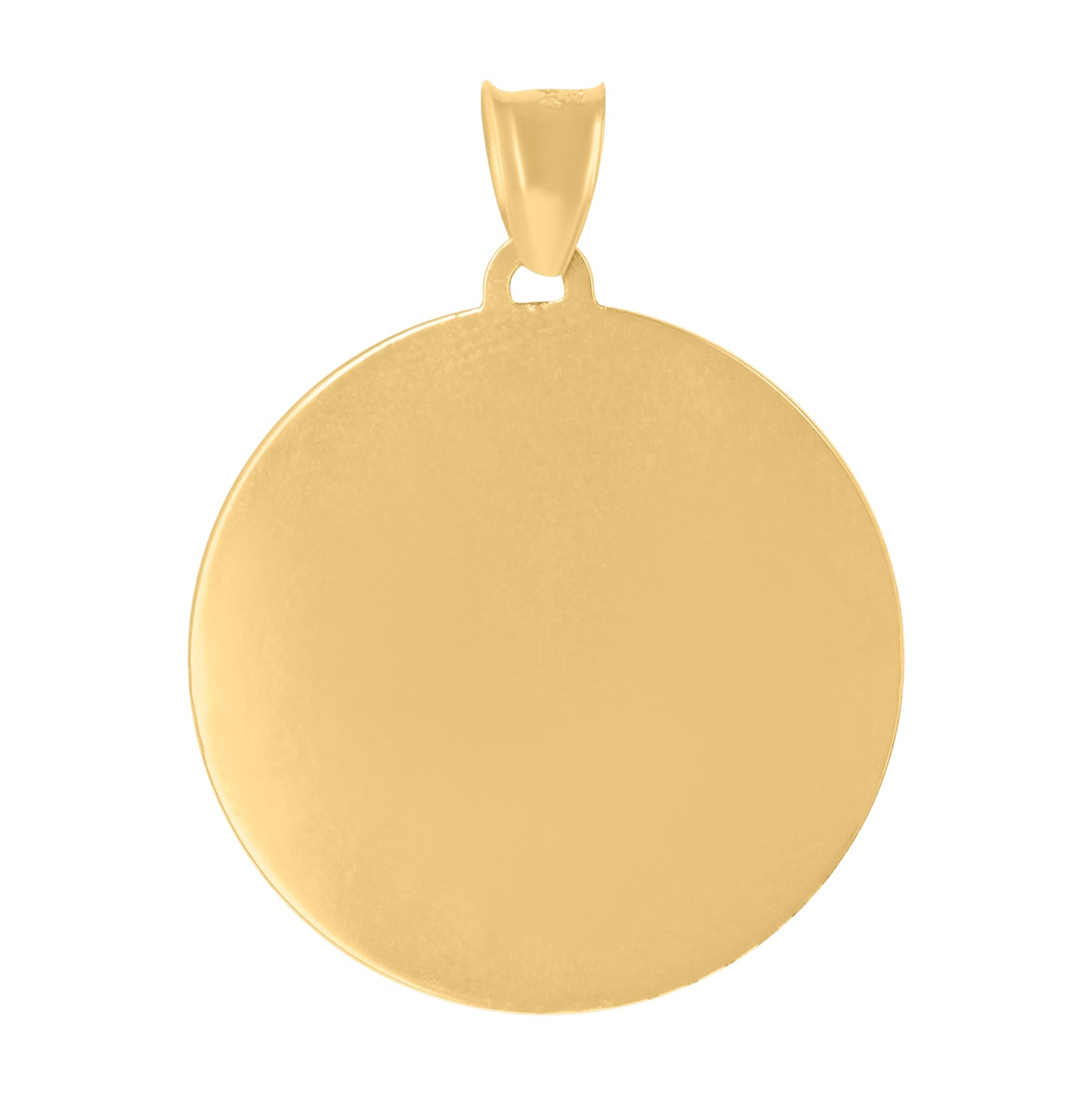 14K Tri-Color Gold Unisex Medallion Guadalupe/Mother Marry Religious Charm Pendant