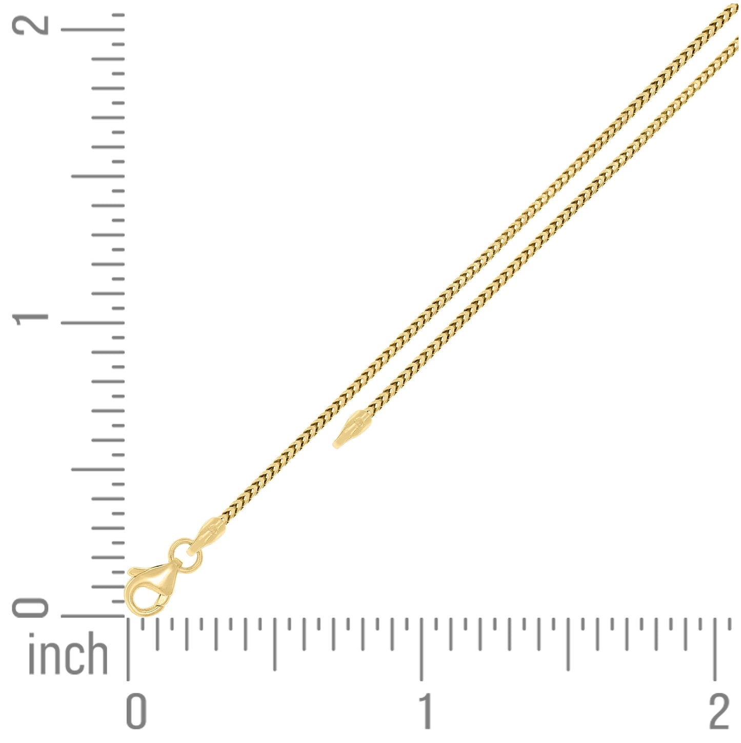 Sterling Silver Yellow-Tone Or Rose Tone Or Two Tone Solid Franco Chain