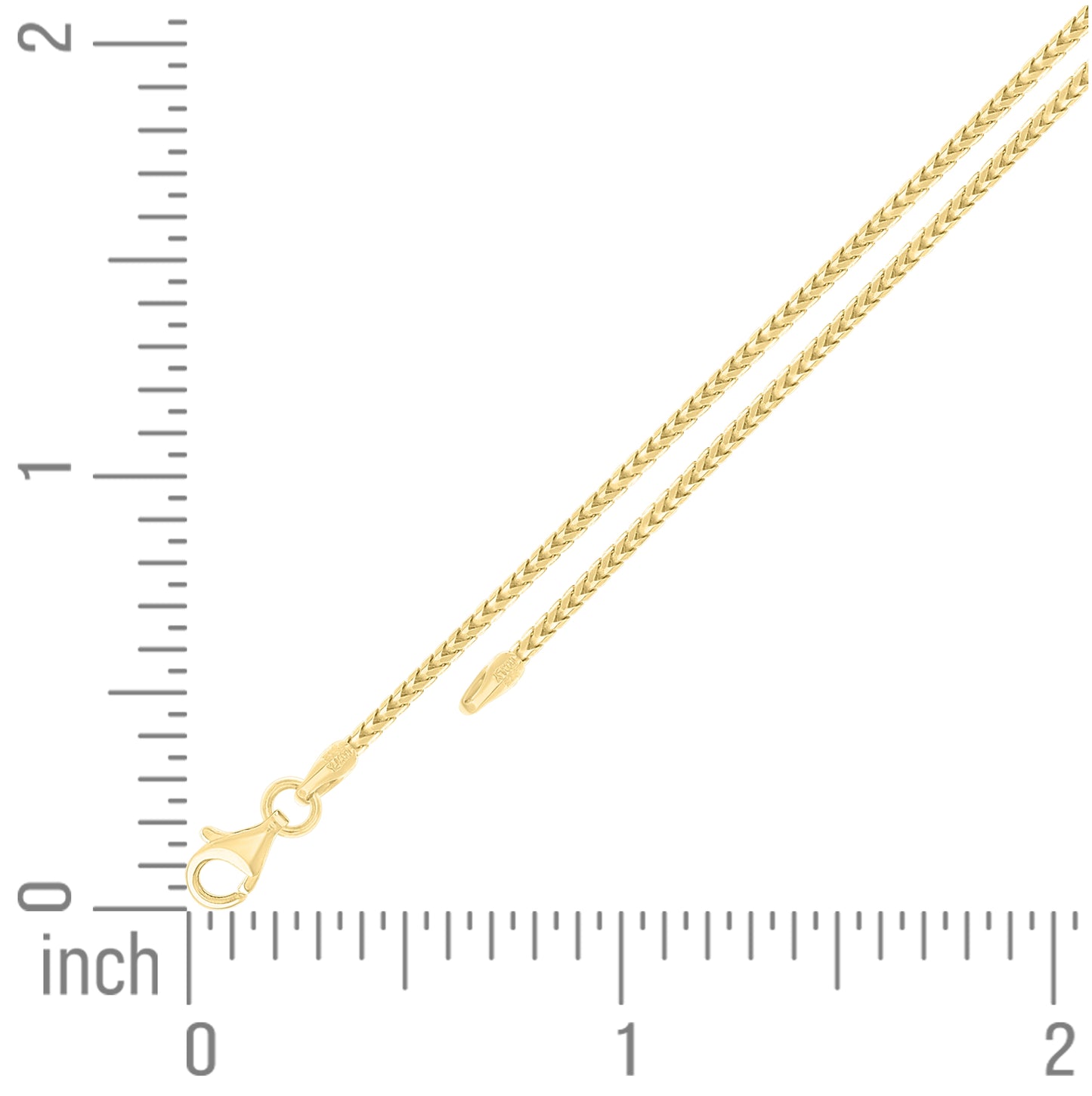 Sterling Silver Yellow-Tone Or Rose Tone Or Two Tone Solid Franco Chain
