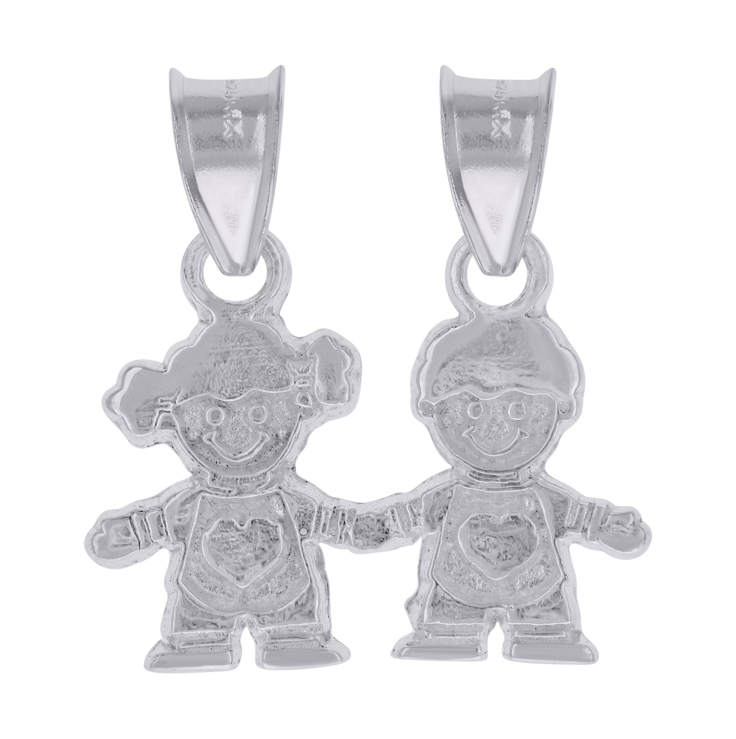 Sterling Silver Unisex Baby Girl Boy Fashion Charm Pendant