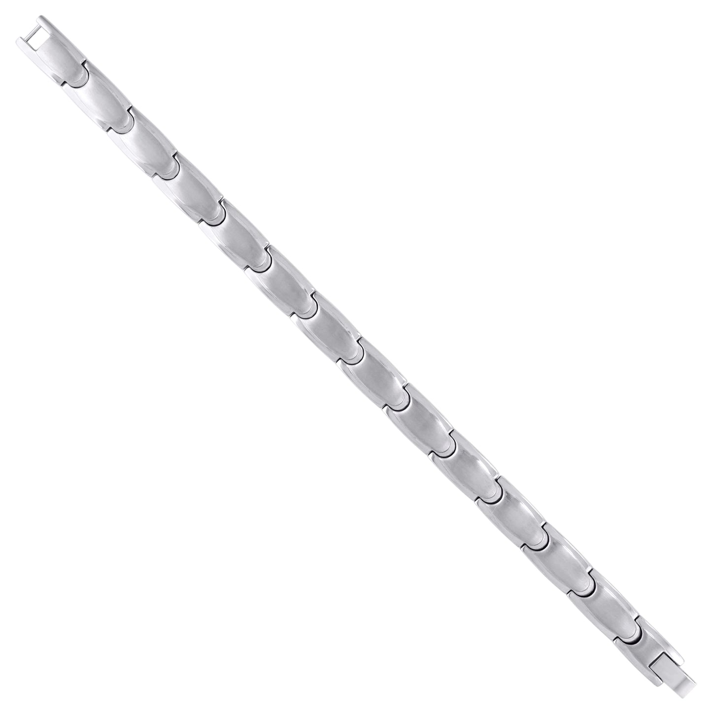 Stainless Steel Mens Fashion Bracelet Size 8.5 Inches