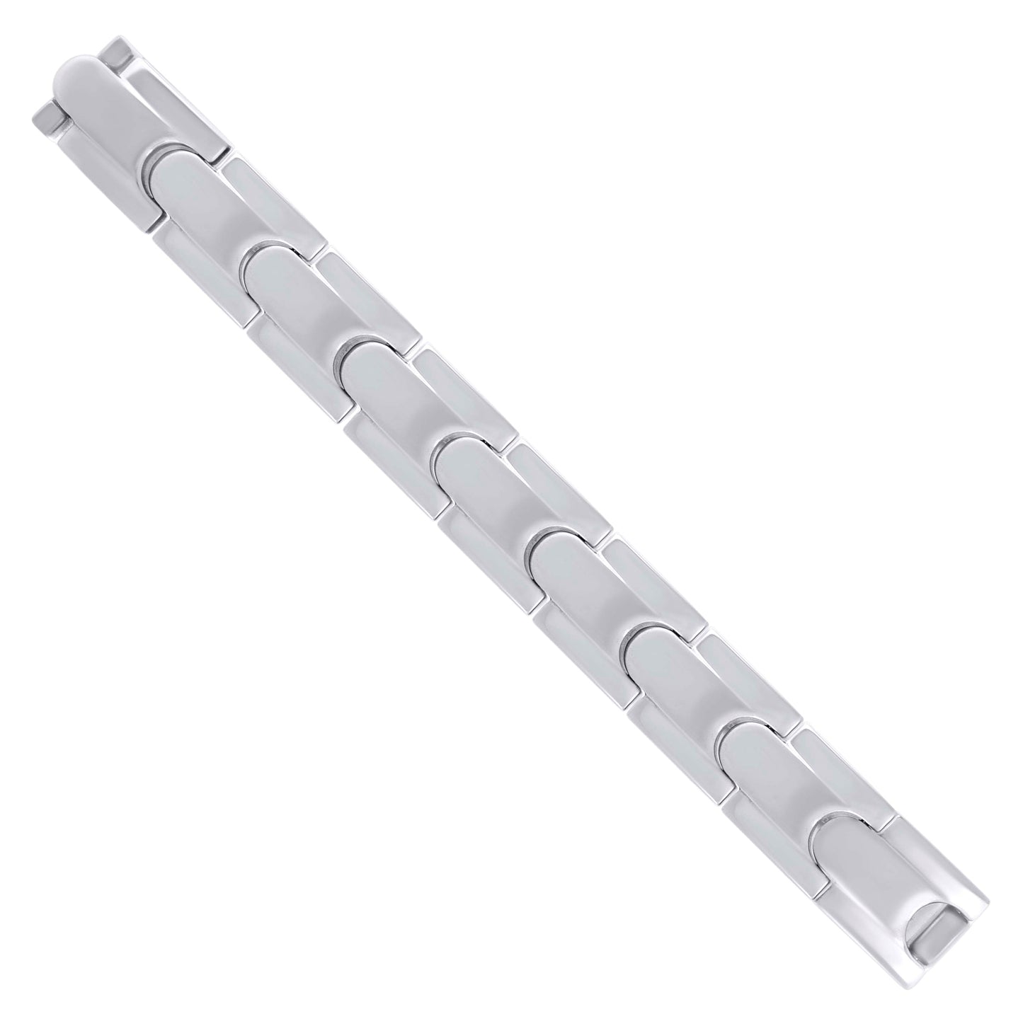 Stainless Steel Mens Fashion Bracelet Size 8.5 Inches
