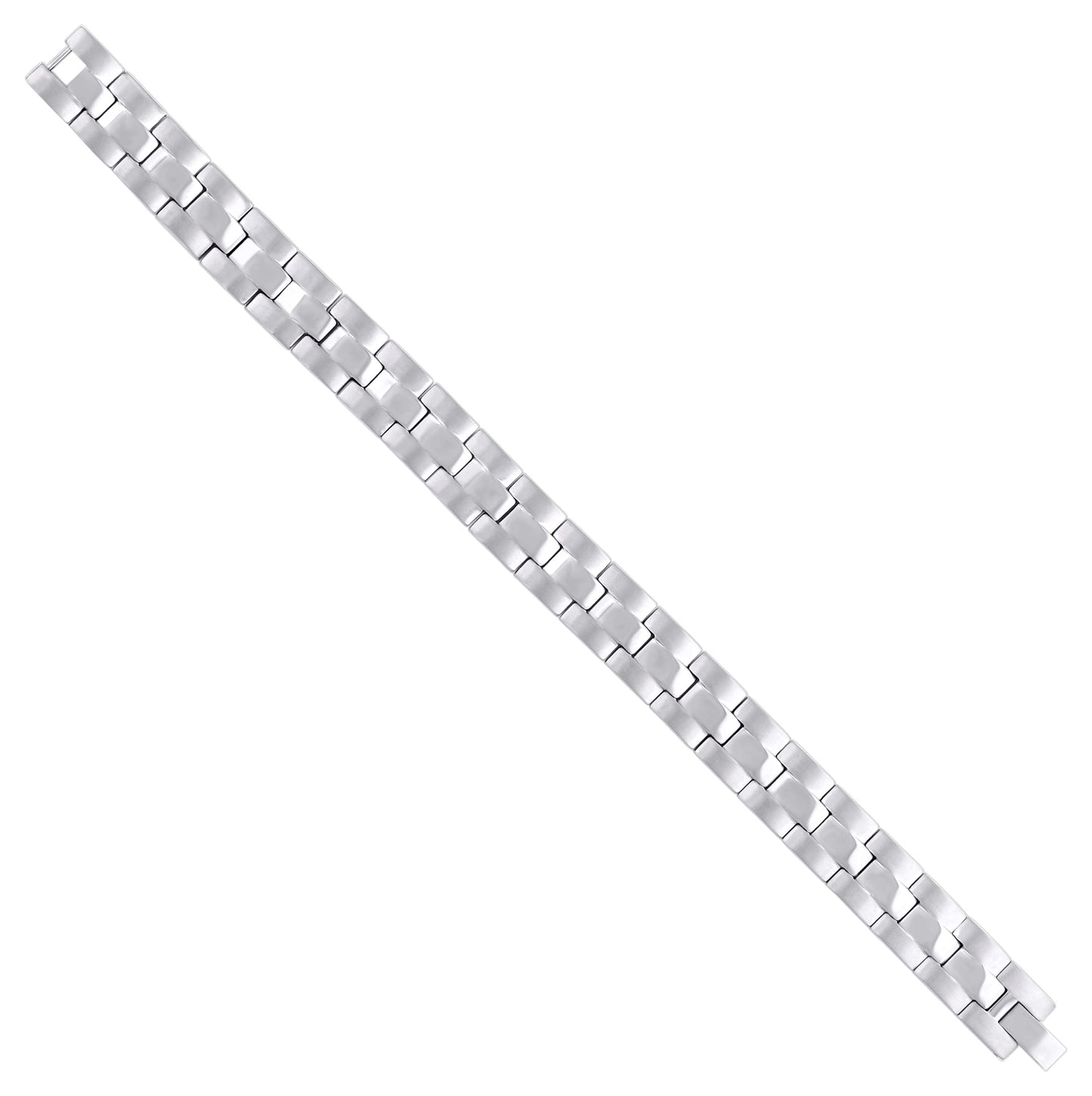 Stainless Steel Mens Fashion Bracelet Size 8 Inches