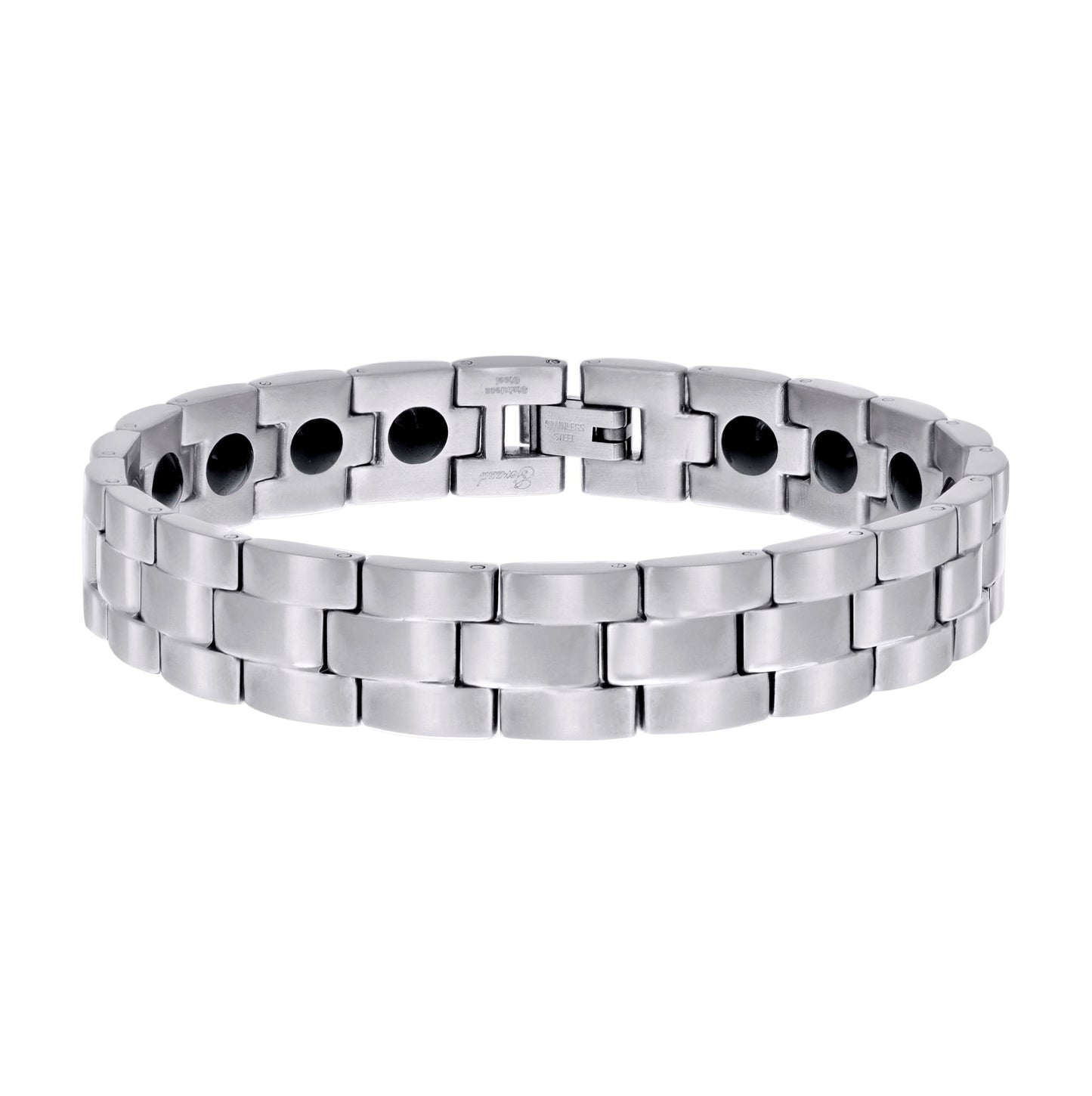 Stainless Steel Mens Fashion Bracelet Size 8 Inches