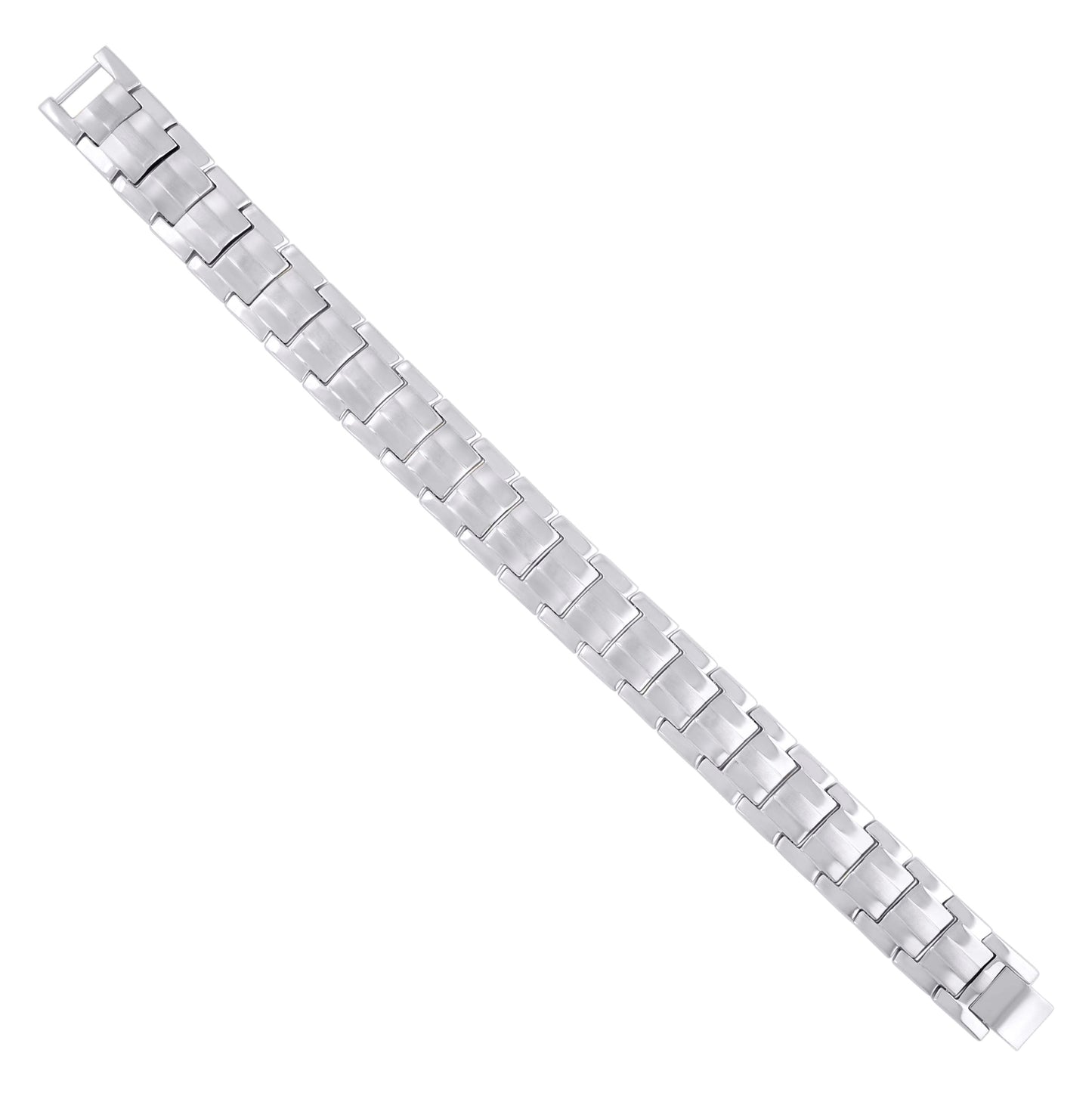 Stainless Steel Mens Fashion Bracelet Size 8.5 Inches