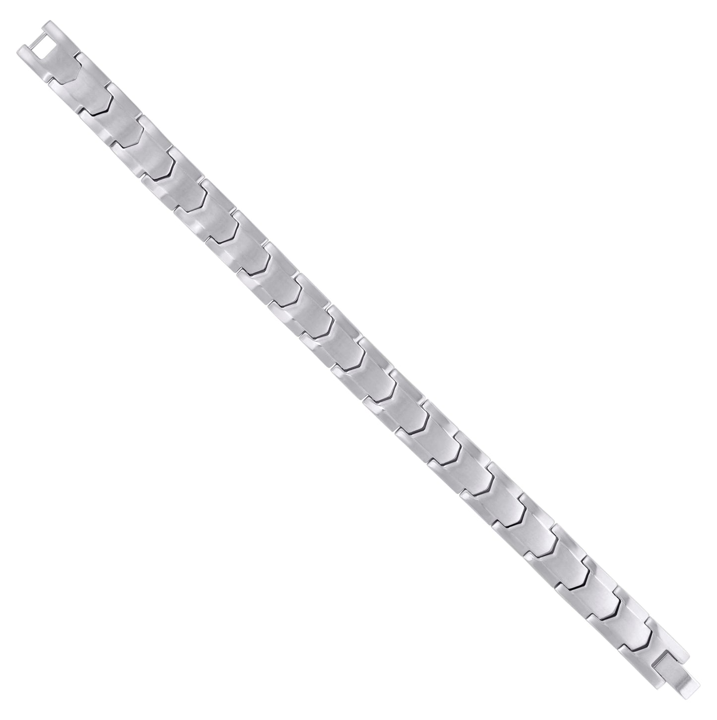 Stainless Steel Mens Fashion Bracelet Size 8.5 Inches