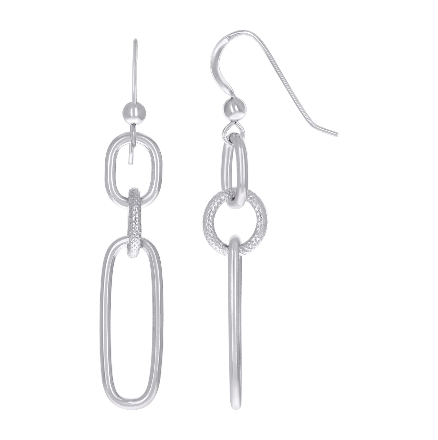 Sterling Silver Womens Fashion Danglers Earrings