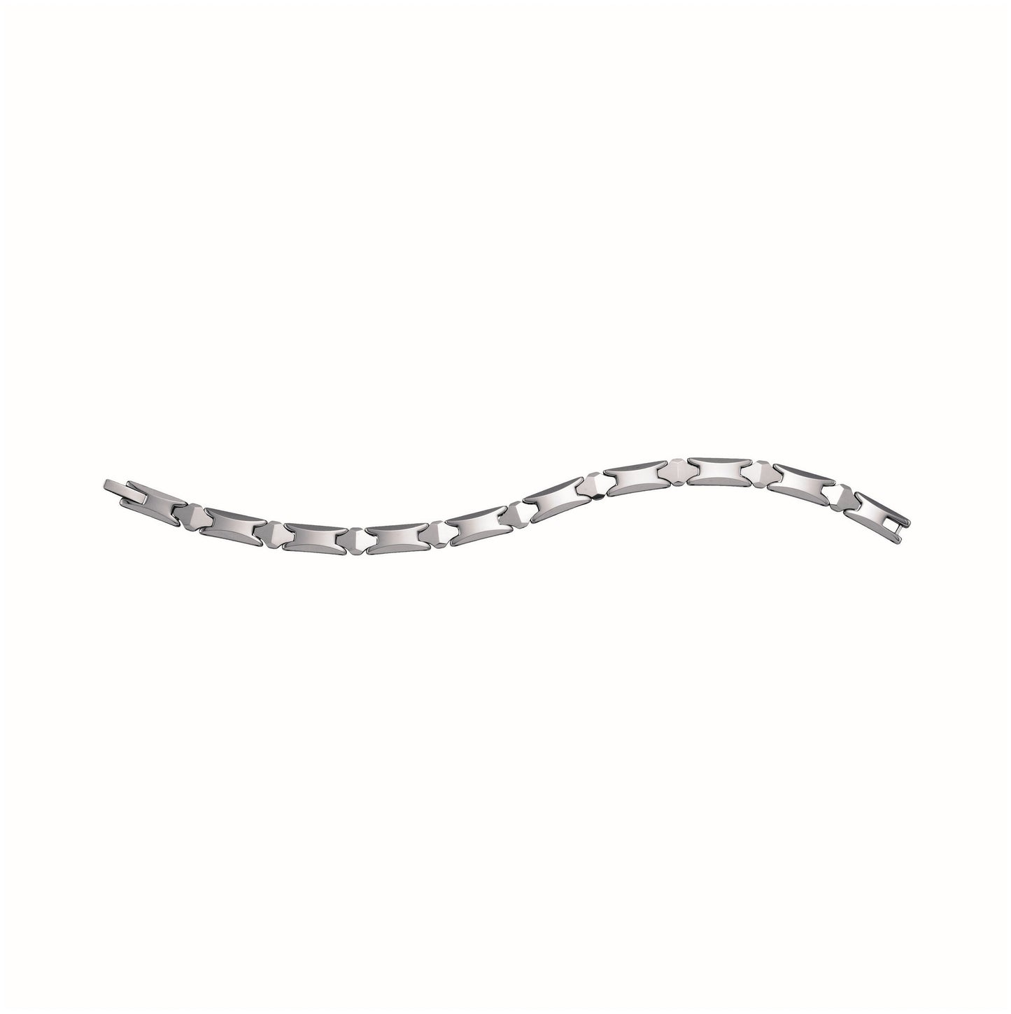 Tungsten Mens Polished Fashion Bracelet 7mm Size 8.5 Inches