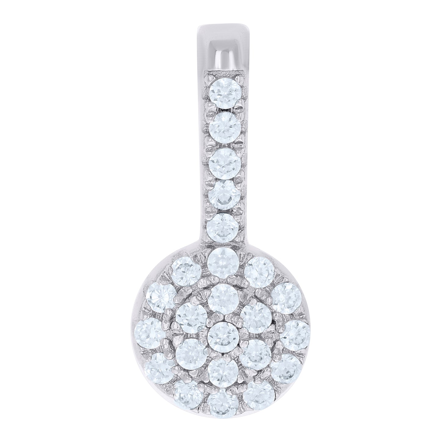 Sterling Silver Women Cubic-Zirconia Fashion Charm Pendant