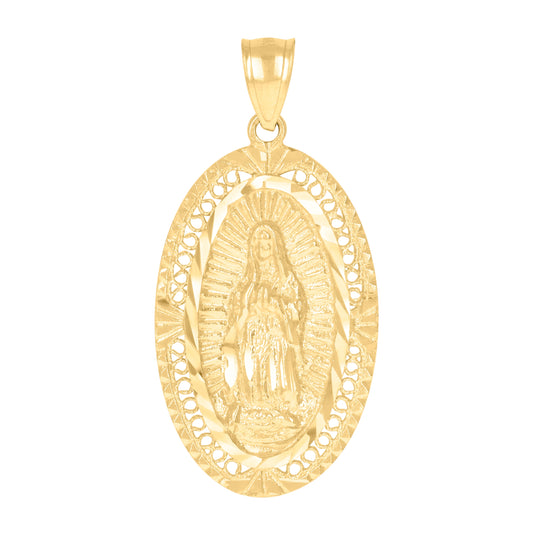 10K Yellow Gold Womens Penguin Charm Pendant