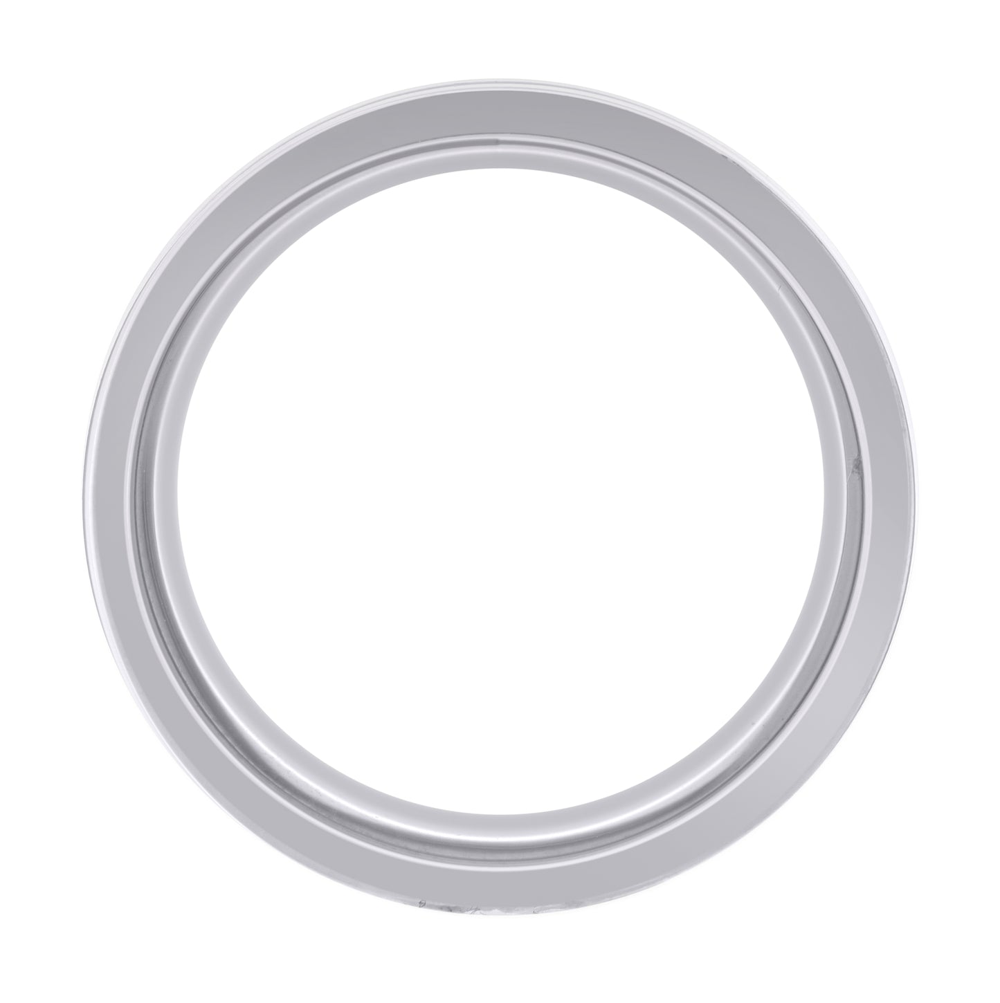 Stainless Steel Mens Brushed Double Grooved Sizes 7 - 14 Comfort-Fit Fashion Bridal Anniversary Wedding Engagement Band Ring