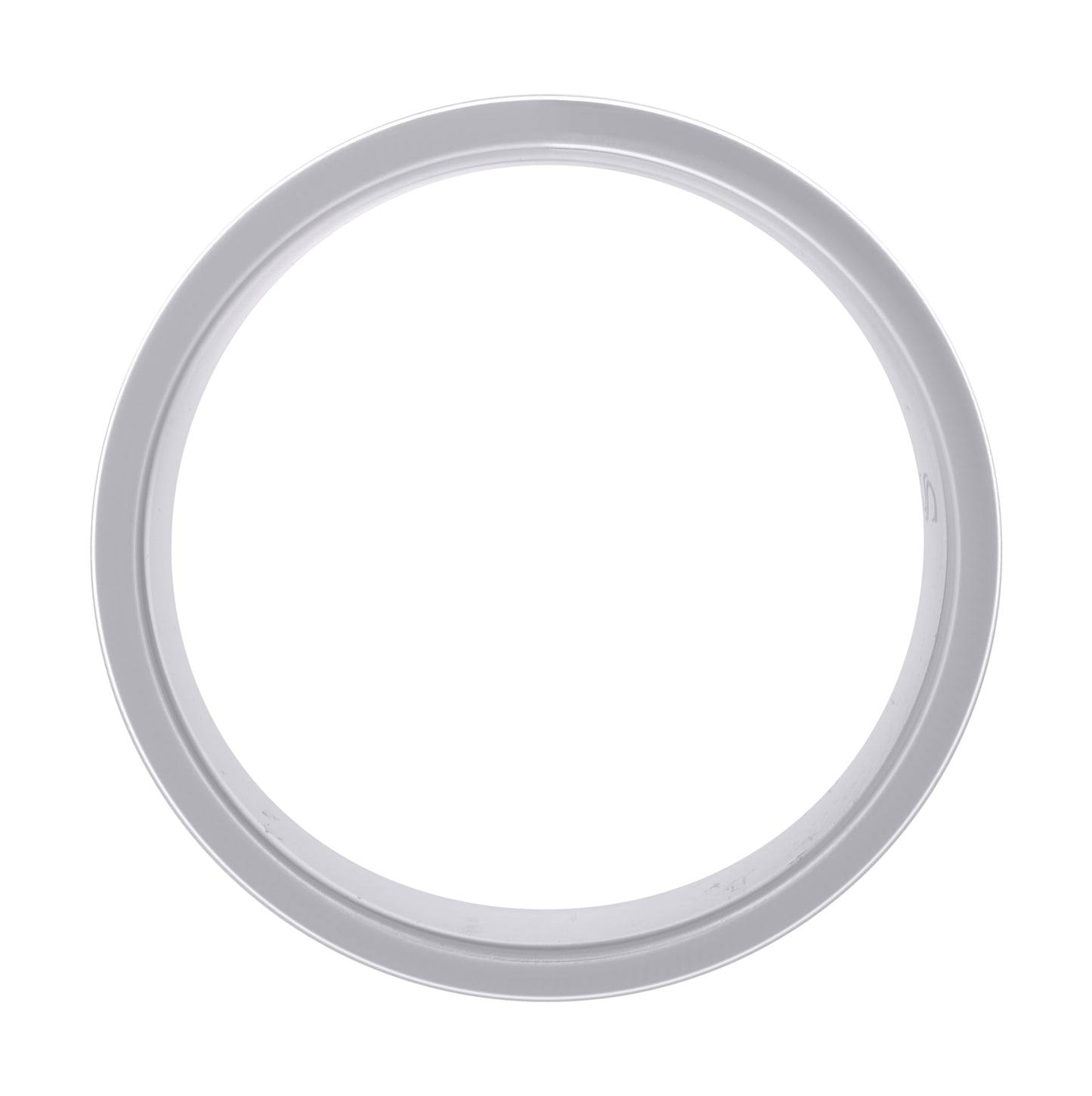 Stainless Steel Mens Brushed Finish With Polished Groove Band Comfort-Fit Fashion Bridal Anniversary Wedding Engagement Band Ring