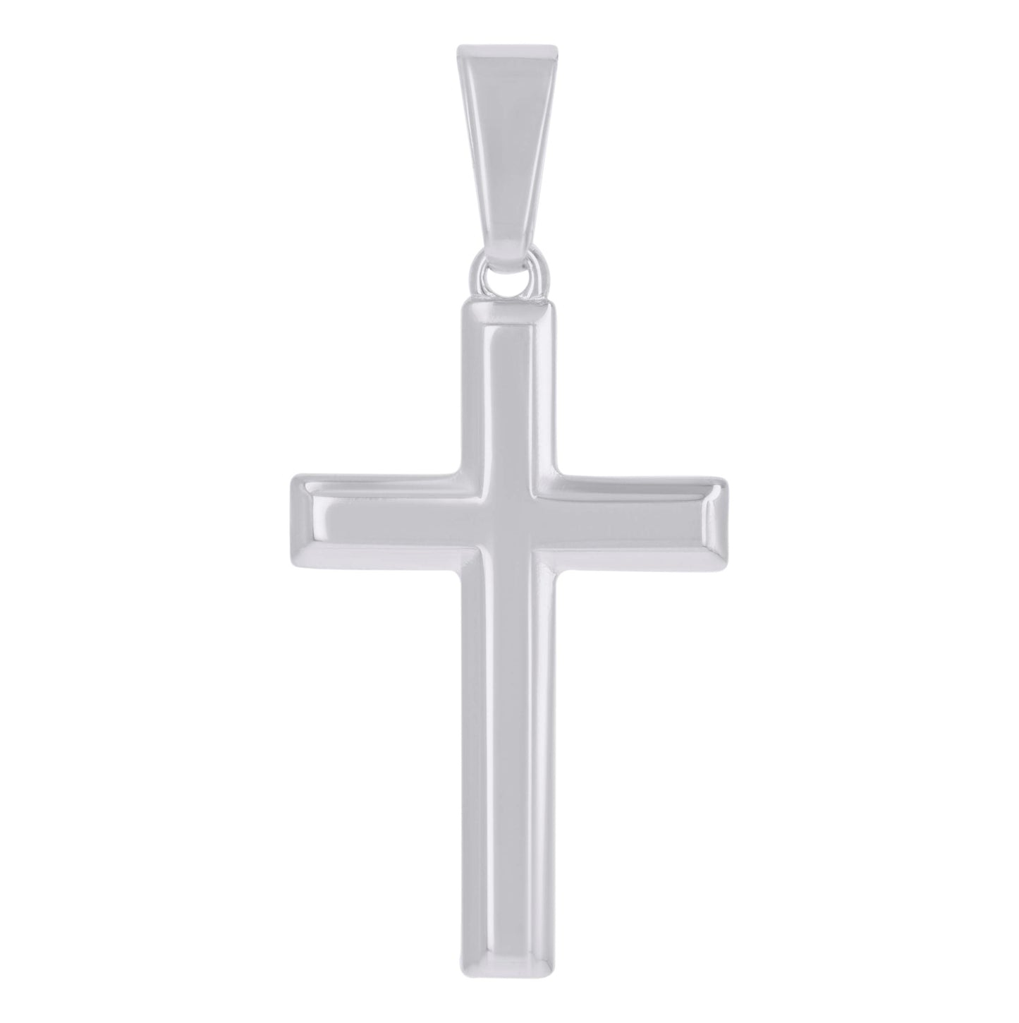 Sterling Silver Unisex Cross Religious Charm Pendant