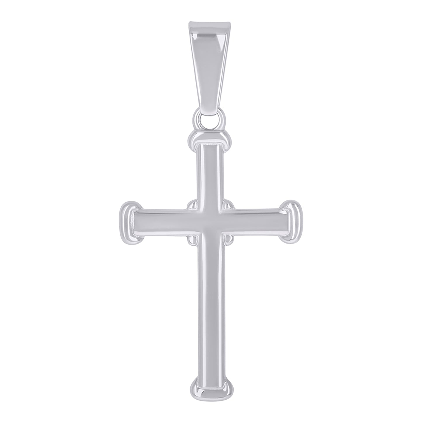 Sterling Silver Unisex Cross Religious Charm Pendant