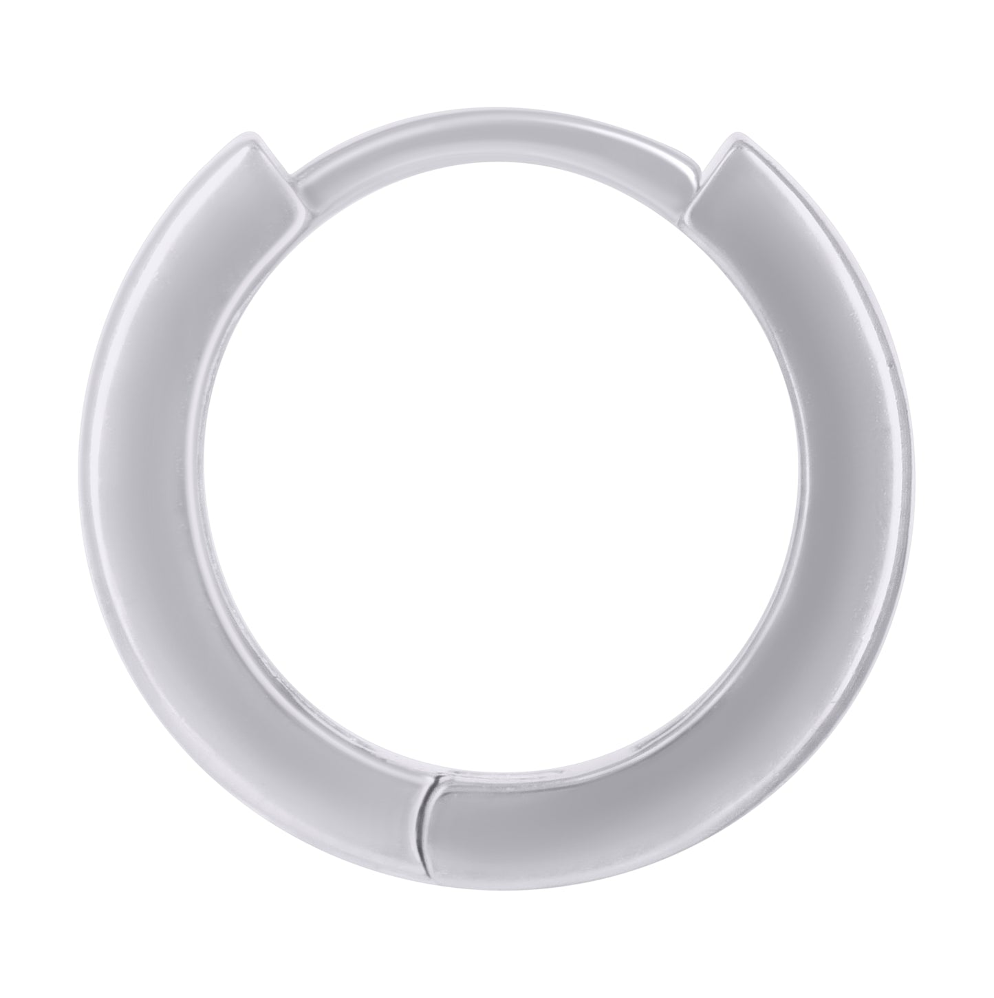 Sterling Silver Womens Cubic-Zirconia Fashion Hoop Huggies Earrings