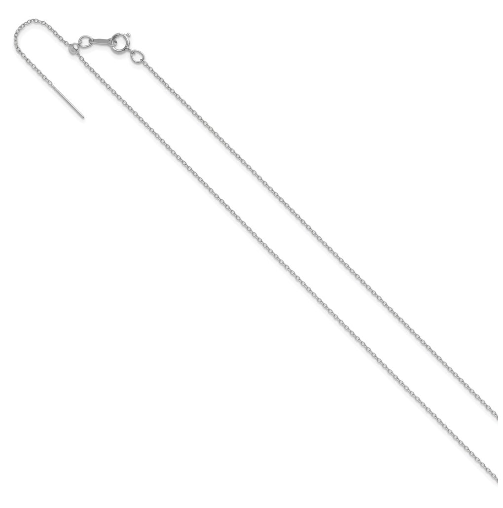 1/20 14K Gold Filled Or Sterling Silver Adjustable Add-A-Bead Cable Chain Necklace