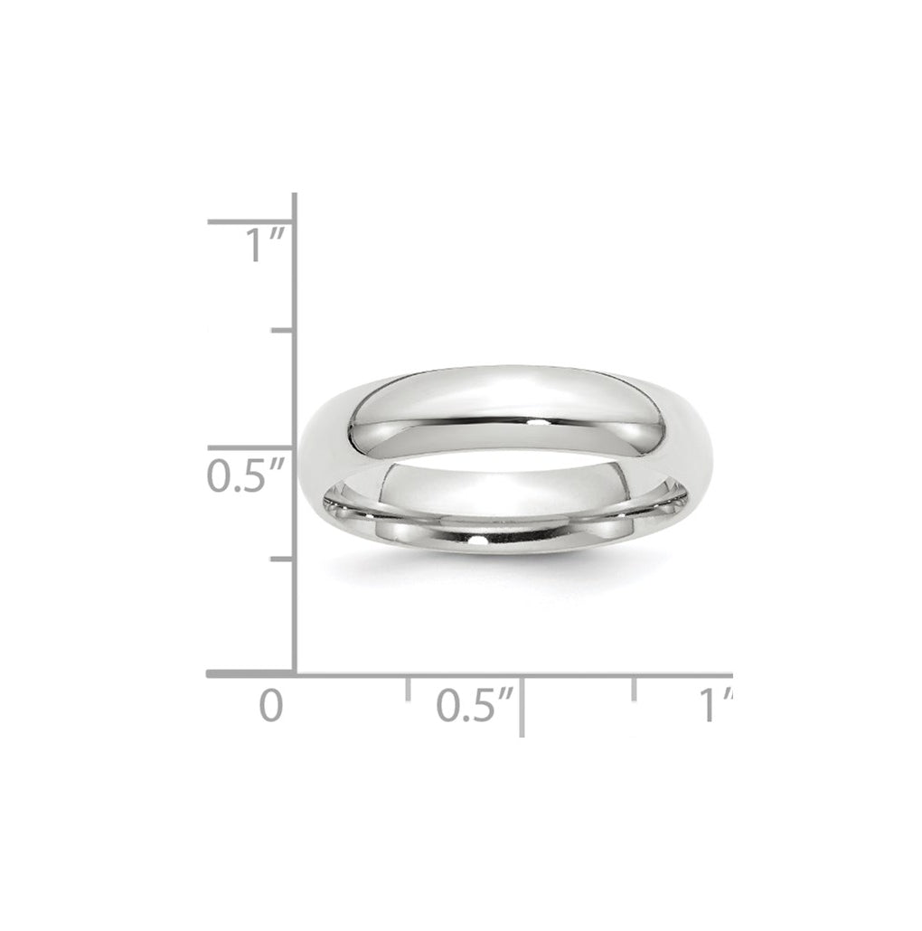 10k Yellow Or White Gold Standard Weight Comfort Fit Wedding Band