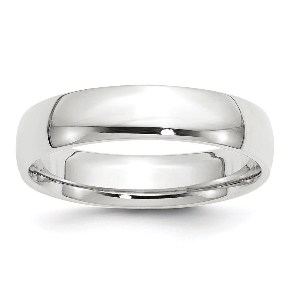 10k Yellow Or White Gold Lightweight Comfort Fit Wedding Band