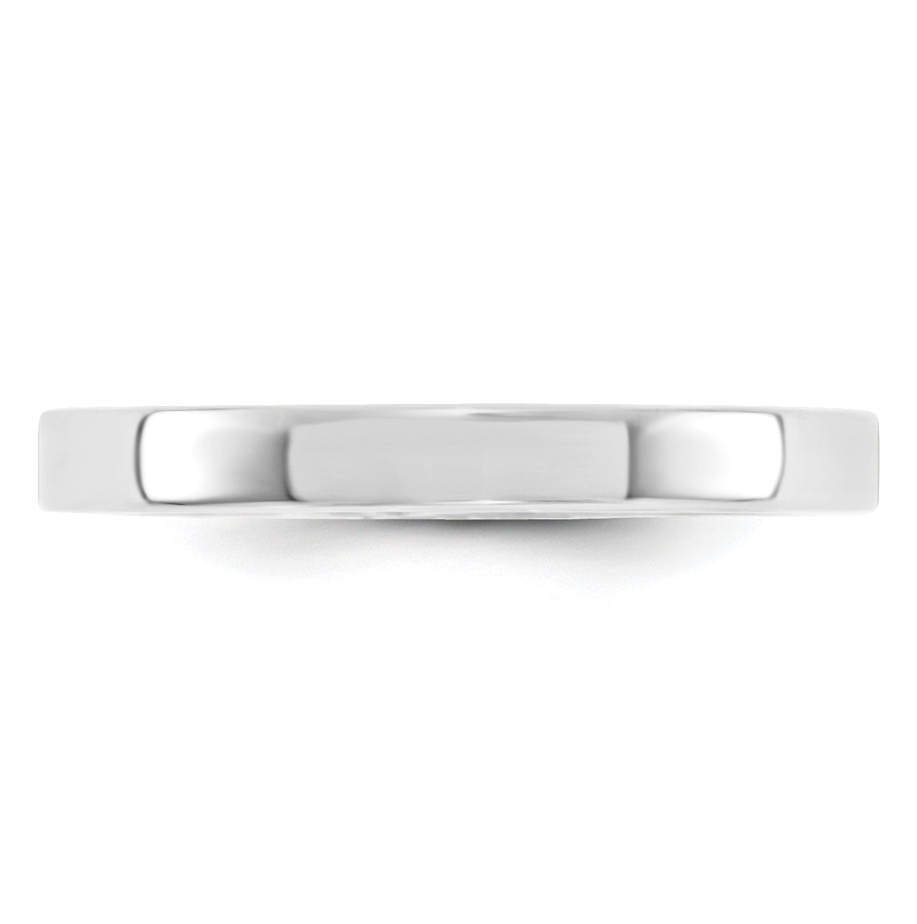 10K Yellow Or White Gold Standard Weight Flat Comfort Fit Wedding Band