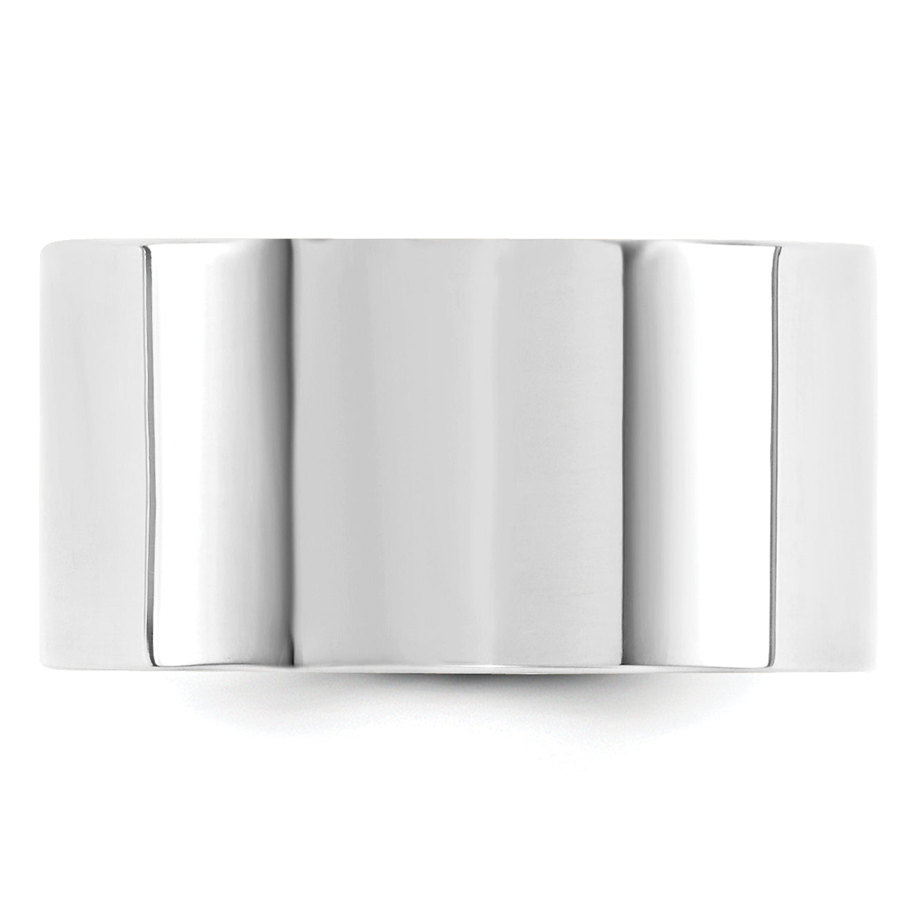 10K Yellow Or White Gold Standard Weight Flat Comfort Fit Wedding Band