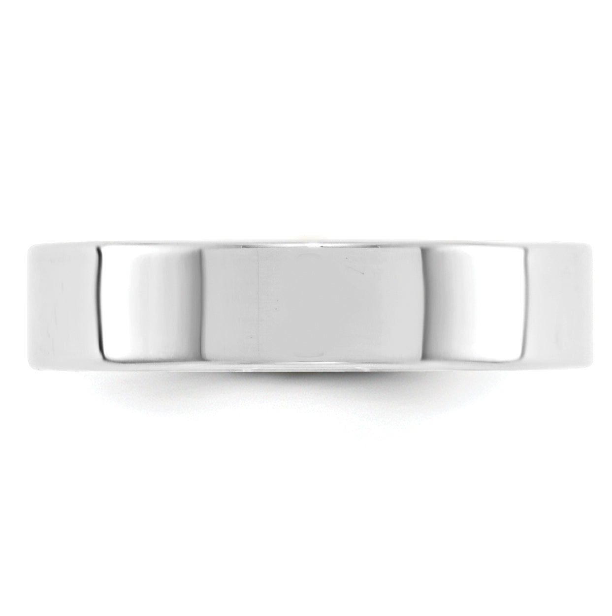 10k Yellow Or White Or Rose Gold Lightweight Flat Wedding Band