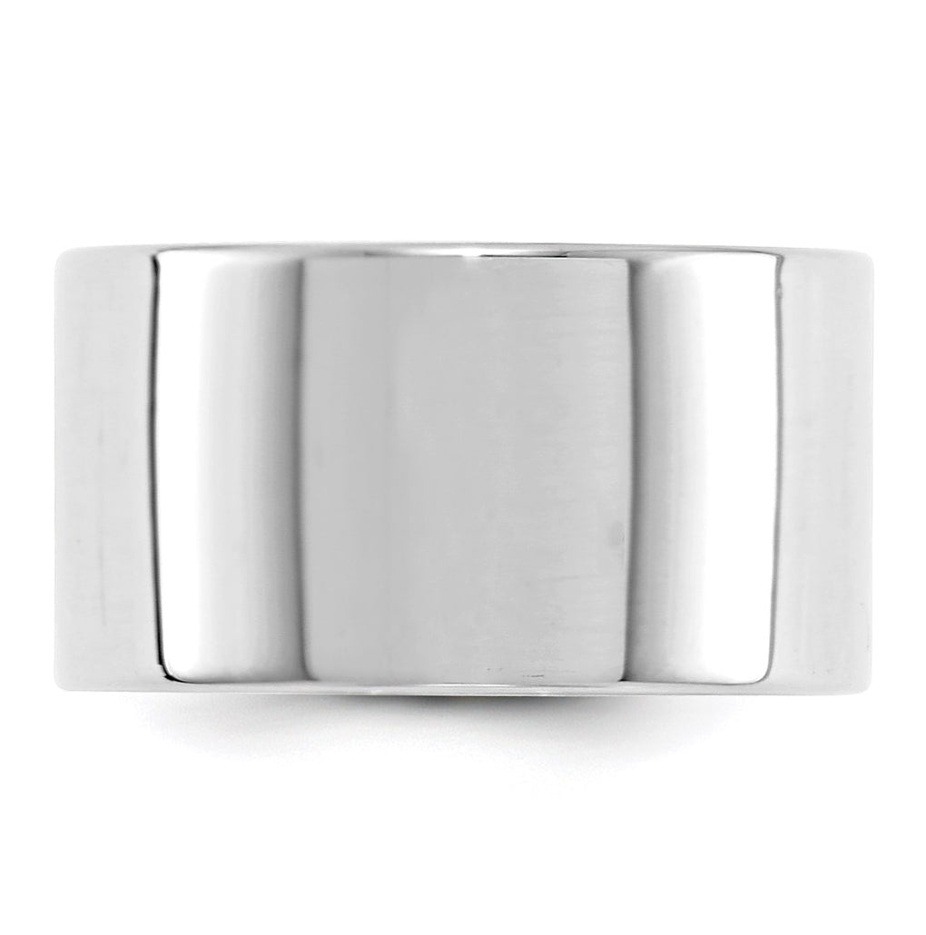 10k Yellow Or White Or Rose Gold Lightweight Flat Wedding Band