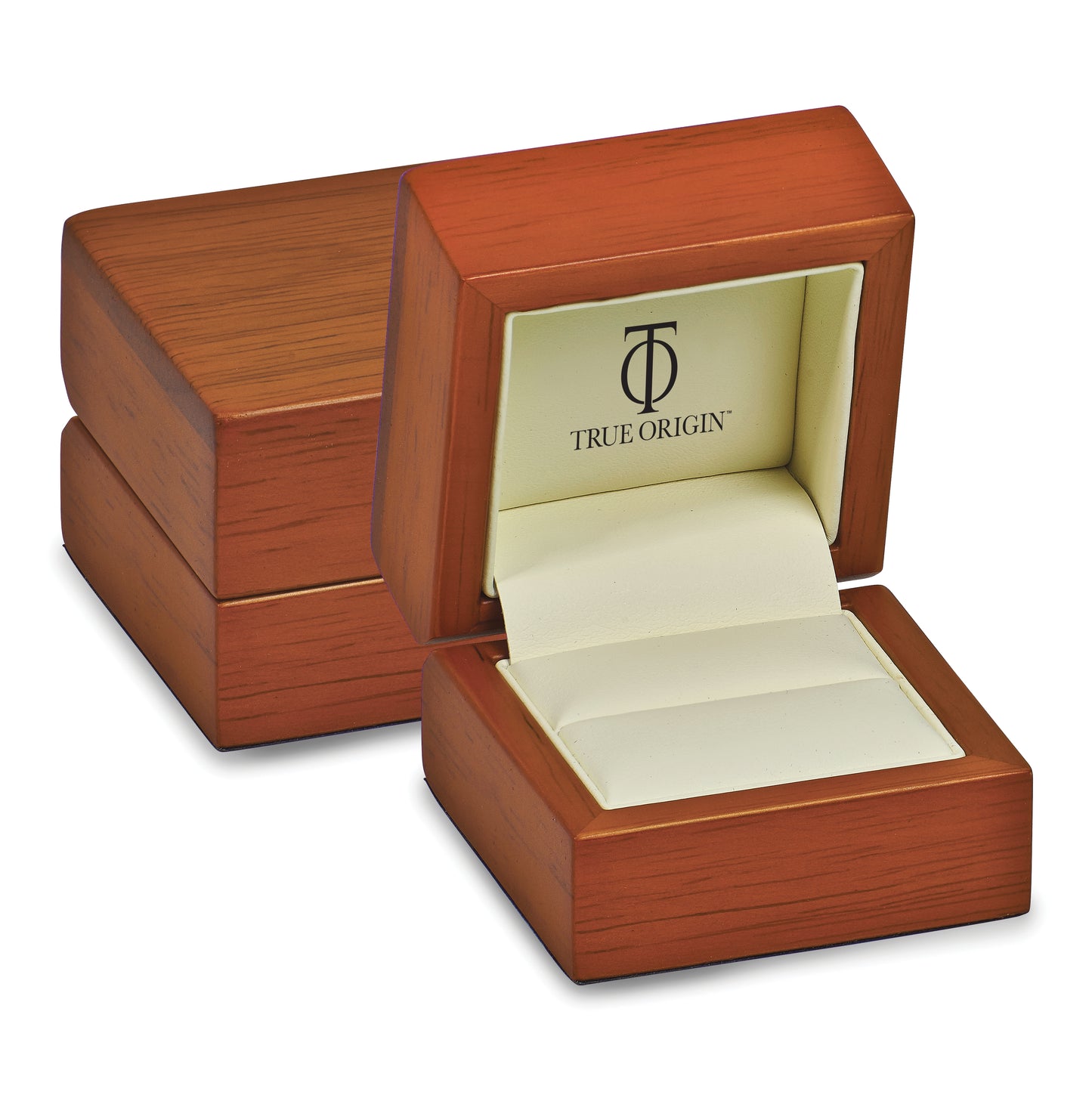 14K White Gold Diamond Emerald Semi-Mount Halo Engagement Ring