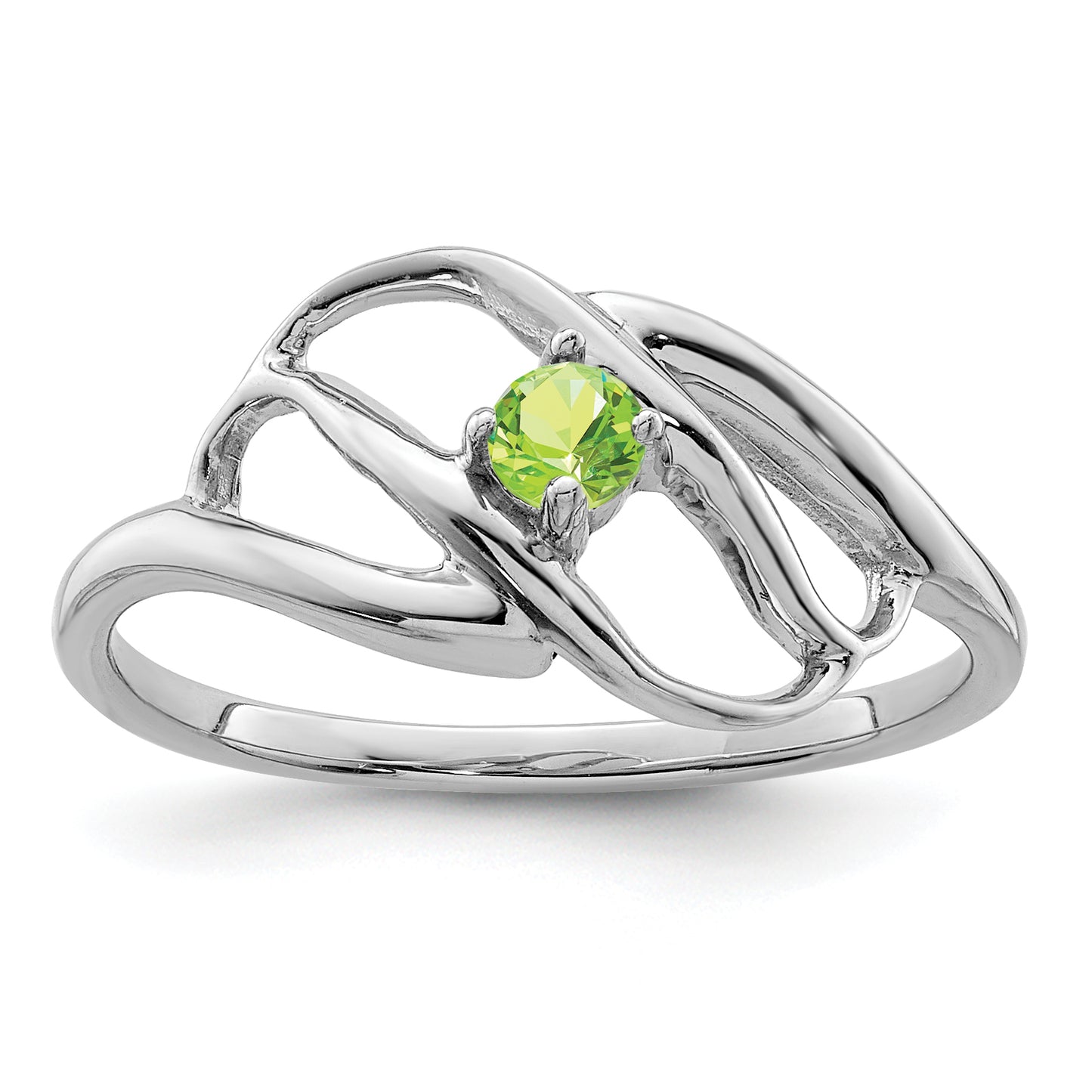 Sterling Silver Rhodium plated Family Jewelry Ring