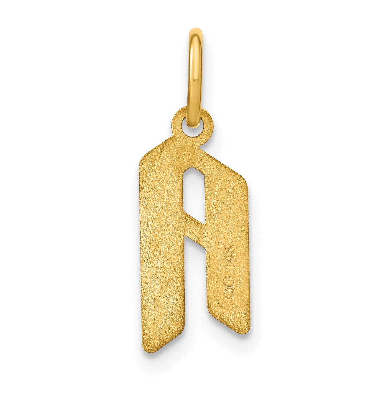 14K Yellow-Gold Initial A Pendant