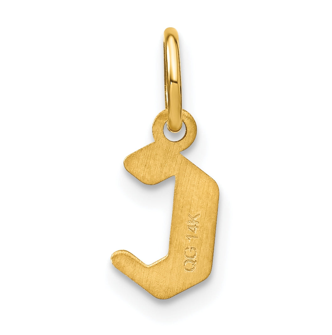 Sterling Silver Gold-plated Letter C Initial Pendant