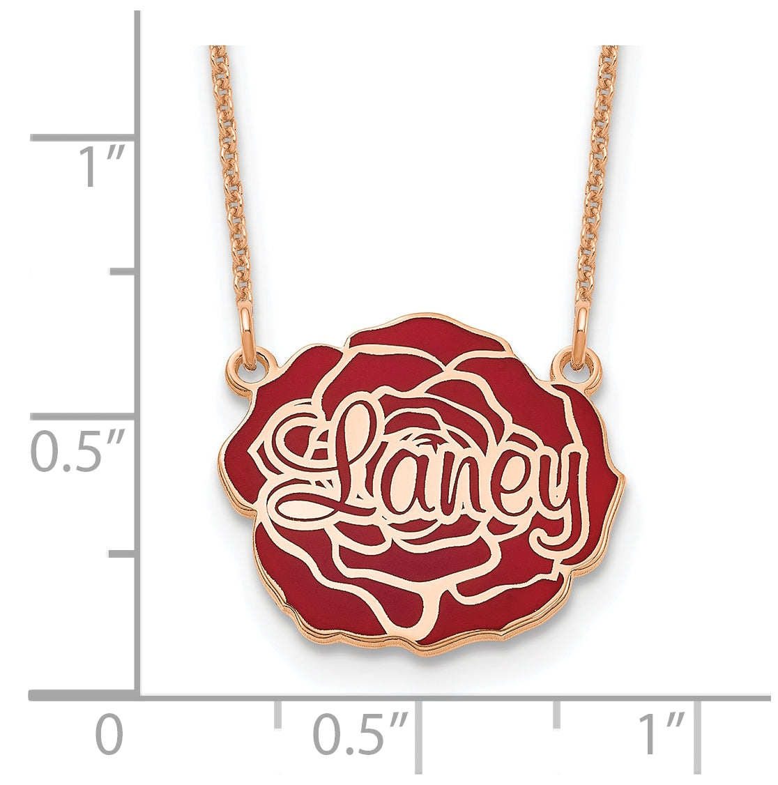 Sterling Silver Or Gold Plated Epoxy Flower