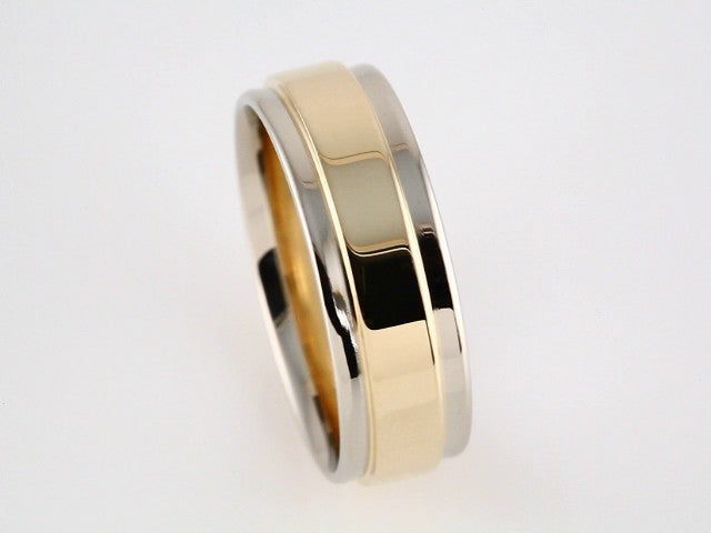 10k Yellow Or White Or Rose Gold Flat Comfort-Fit Band