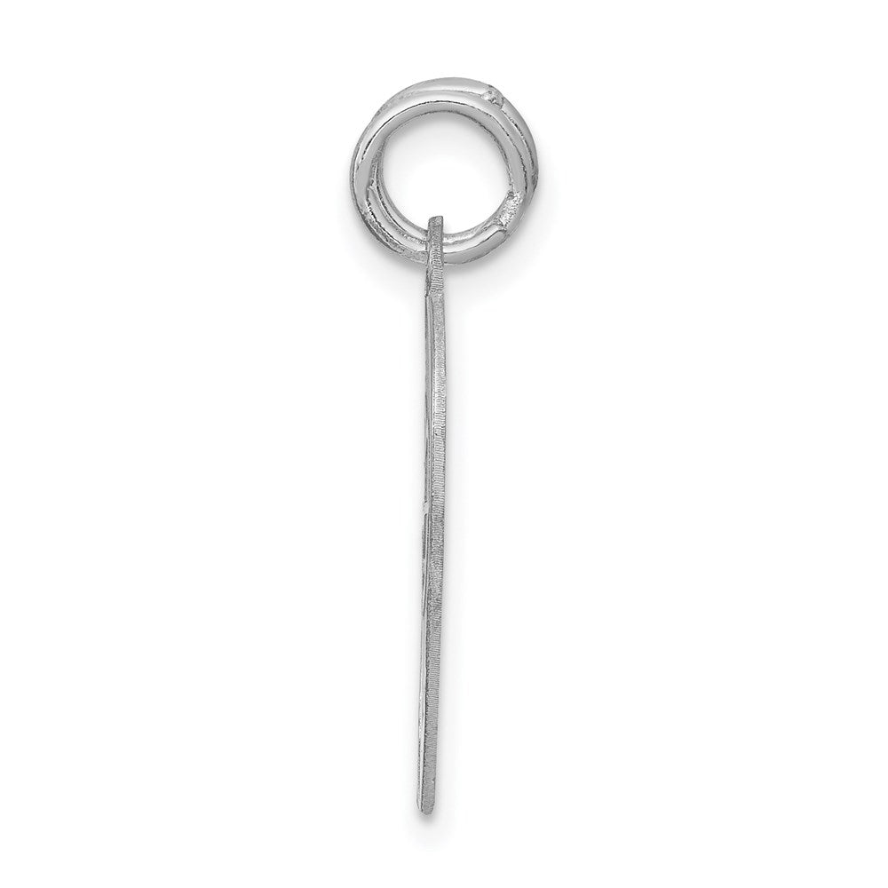 925 Sterling Silver 2 piece I Love You Disc Engravable Charm Pendant Jewelry Gifts (Length 0.9" Width 0.66")