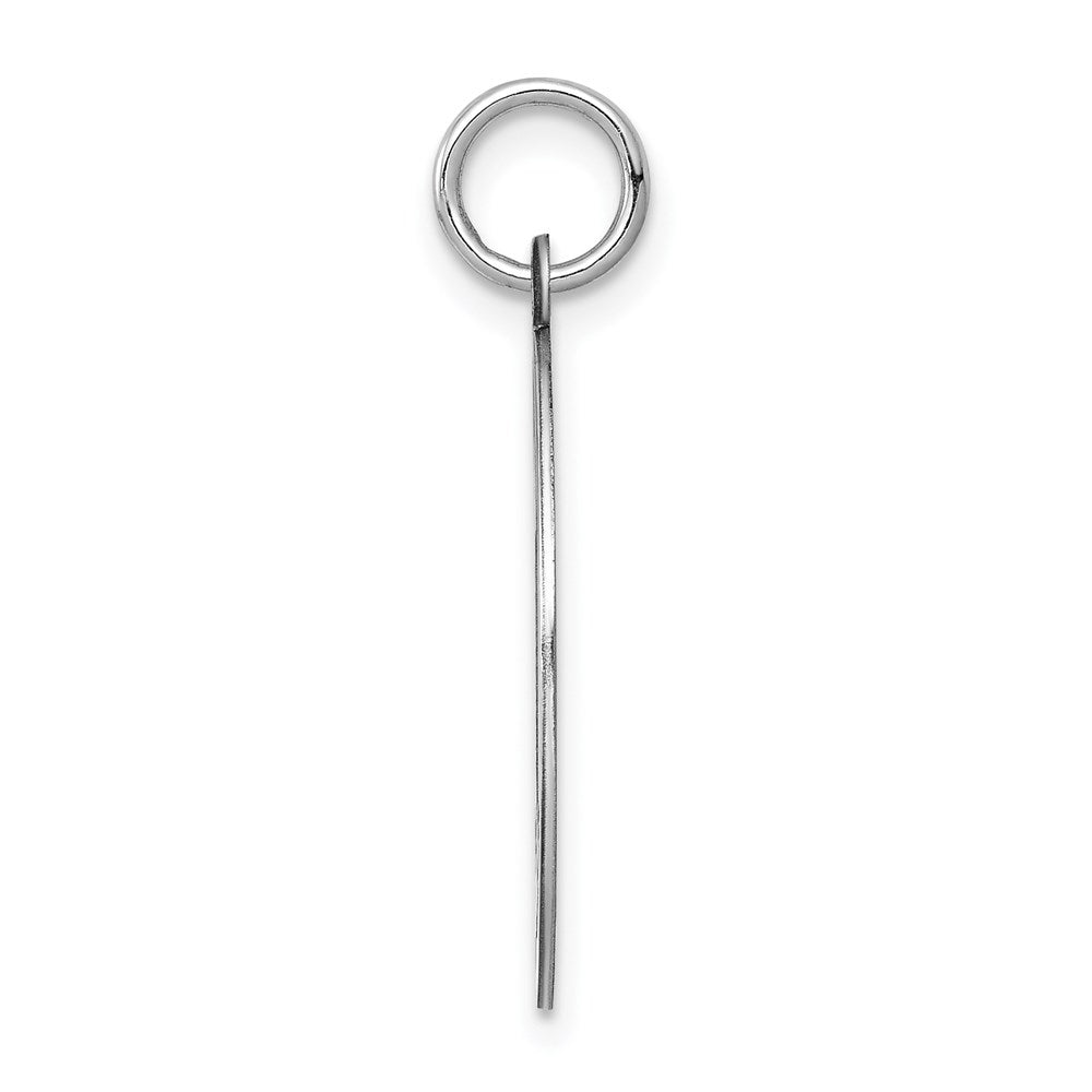 925 Sterling Silver Airedale Disc Engravable Charm Pendant Jewelry Gifts (Length 1.01" Width 0.74")