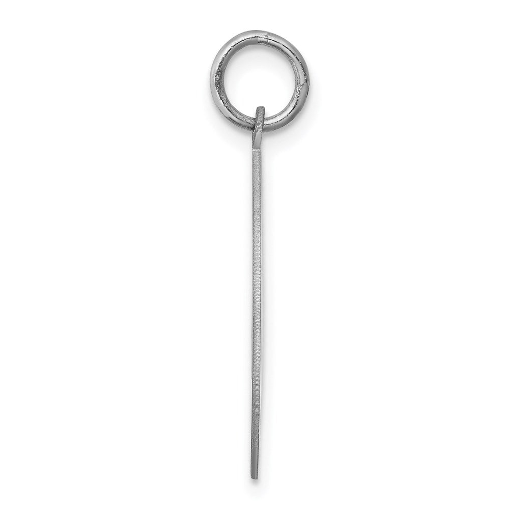 925 Sterling Silver Chow Disc Engravable Charm Pendant Jewelry Gifts (Length 1.01" Width 0.74")