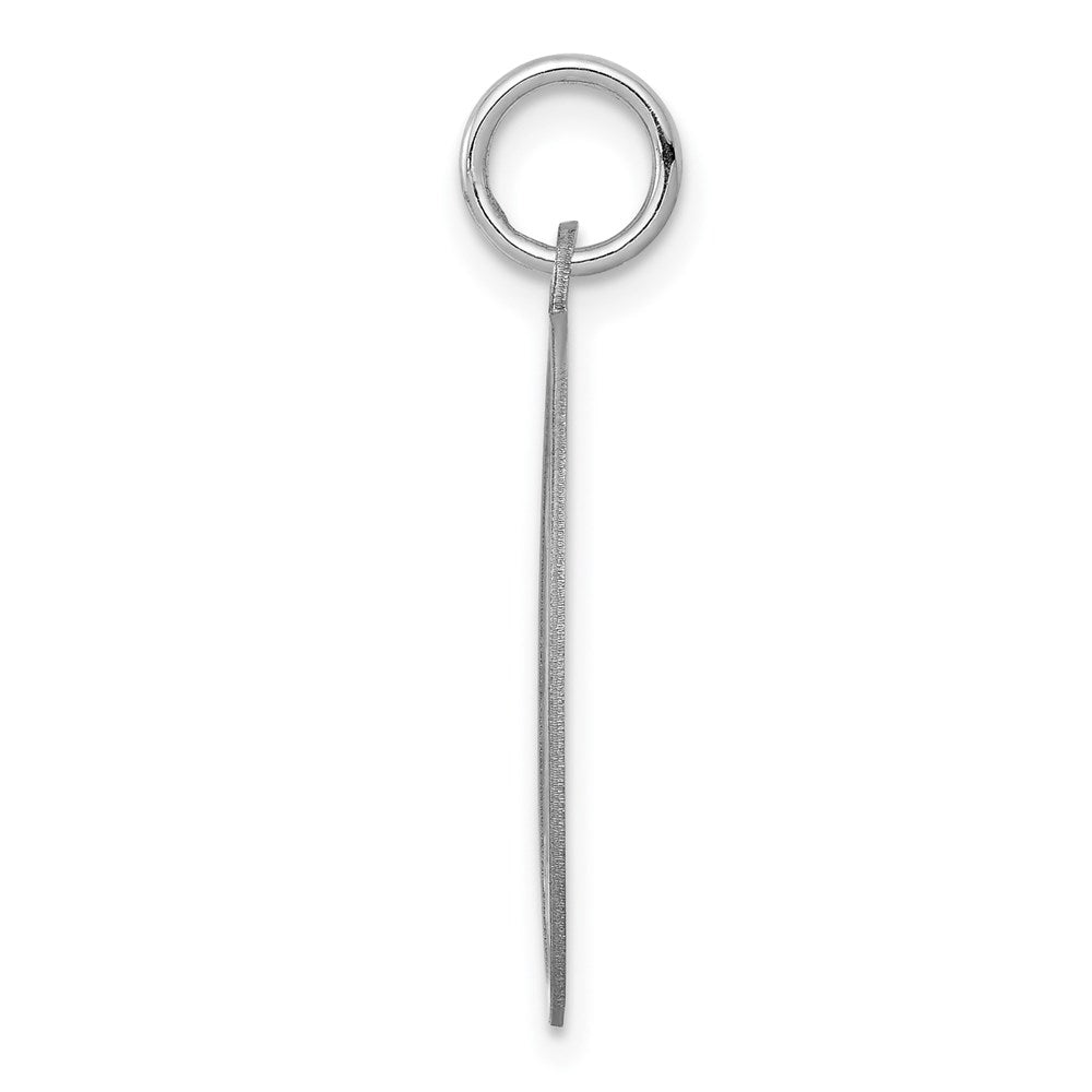 925 Sterling Silver Collie Disc Engravable Charm Pendant Jewelry Gifts (Length 1.01" Width 0.74")