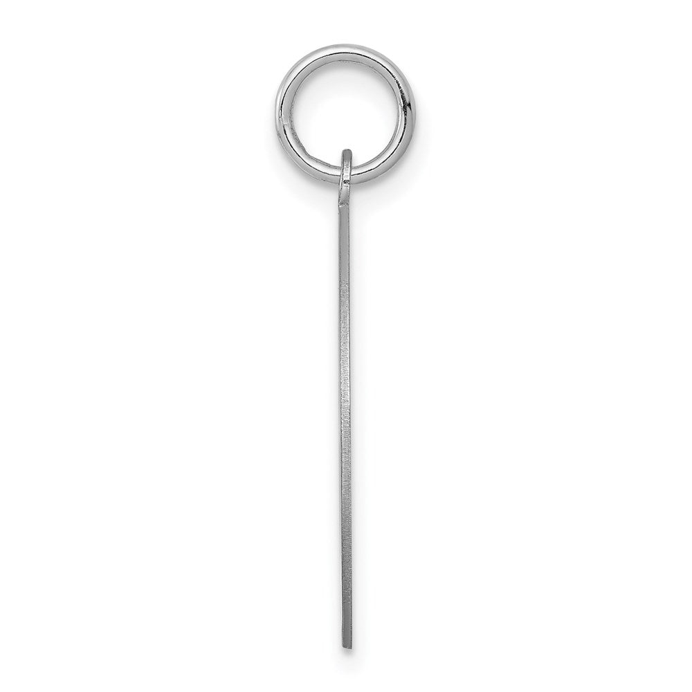 925 Sterling Silver English Springer Disc Engravable Charm Pendant Jewelry Gifts (Length 1.01" Width 0.74")