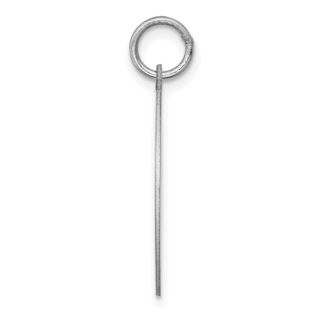 925 Sterling Silver Schipperke Disc Engravable Charm Pendant Jewelry Gifts (Length 1.01" Width 0.74")