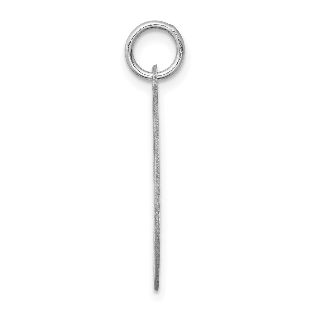 925 Sterling Silver West Highland Terrier Disc Engravable Charm Pendant Jewelry Gifts (Length 1.01" Width 0.74")