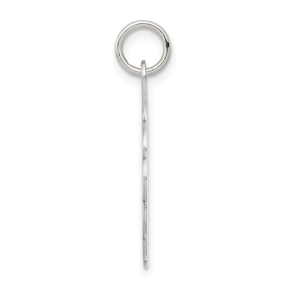 925 Sterling Silver First Holy Communion Disc Engravable Charm Pendant Jewelry Gifts (Length 0.98" Width 0.78")