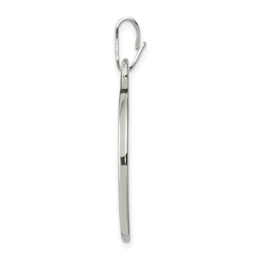 925 Sterling Silver Antiqued MasonicEngravable Charm Pendant Jewelry Gifts (Length 1.09" Width 0.62")