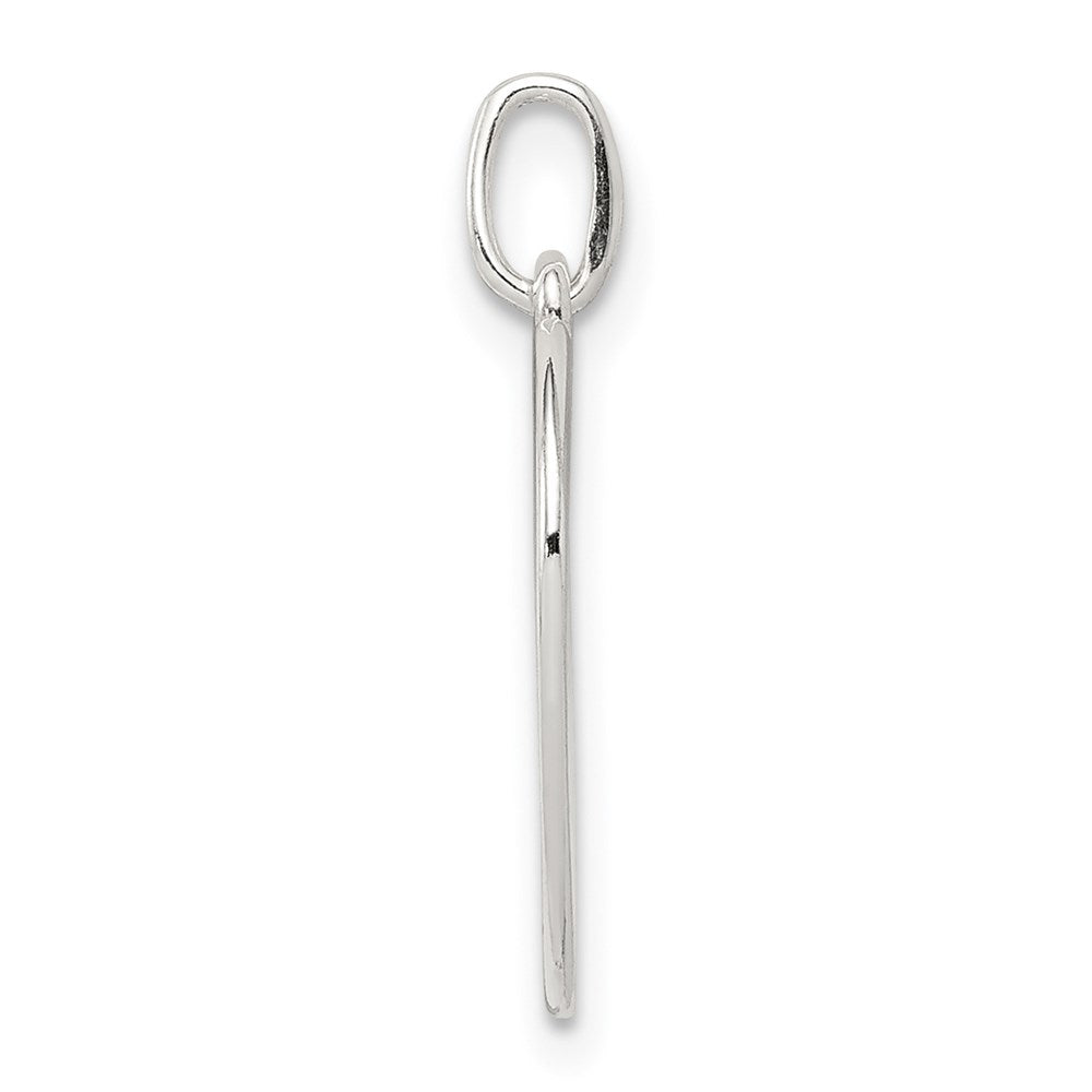 925 Sterling Silver Small HeartEngravable Charm Pendant Jewelry Gifts (Length 0.78" Width 0.59")