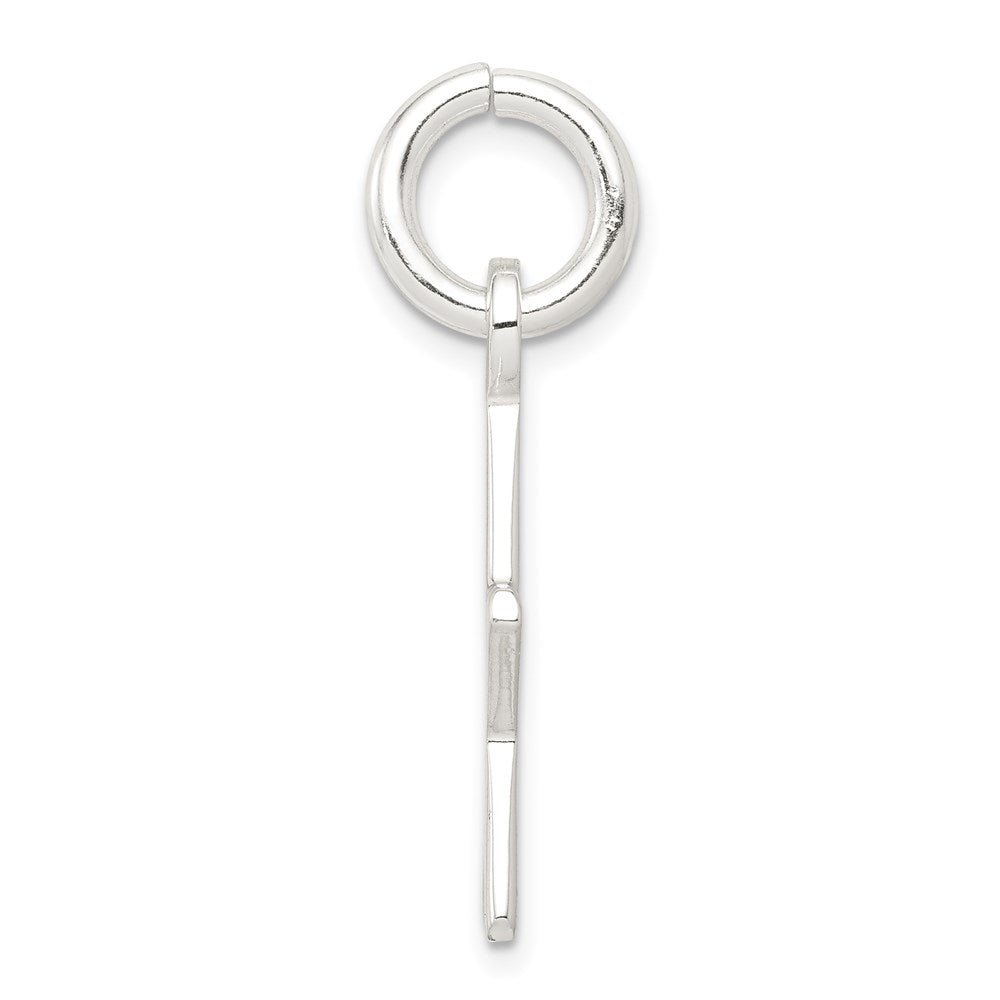 925 Sterling Silver StarEngravable Charm Pendant Jewelry Gifts (Length 1.21" Width 0.78")