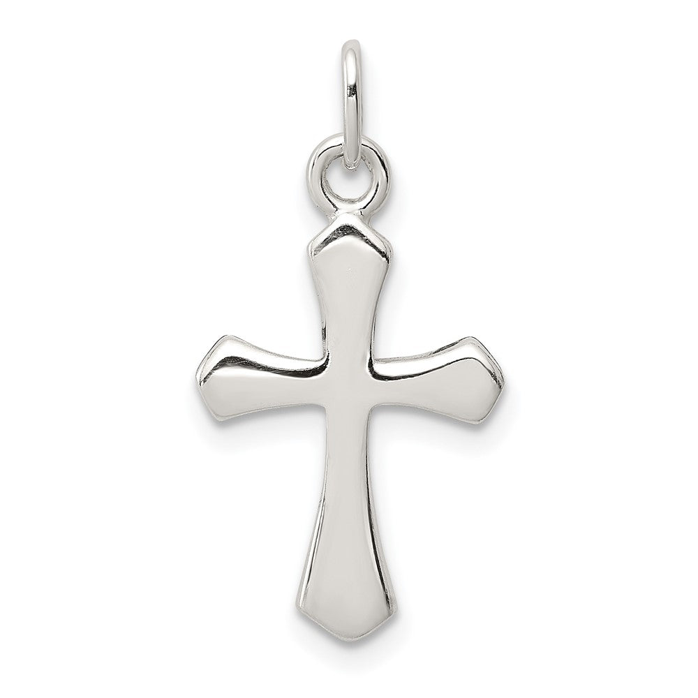 925 Sterling Silver Passion Crucifix CrossEngravable Charm Pendant Jewelry Gifts (Length 0.86" Width 0.47")