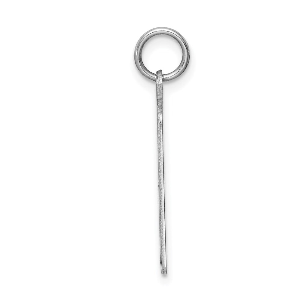 925 Sterling Silver Blue Birth Certificate Polished Front Satin Back Engravable Charm Pendant Jewelry Gifts (Length 0.98" Width 0.66")