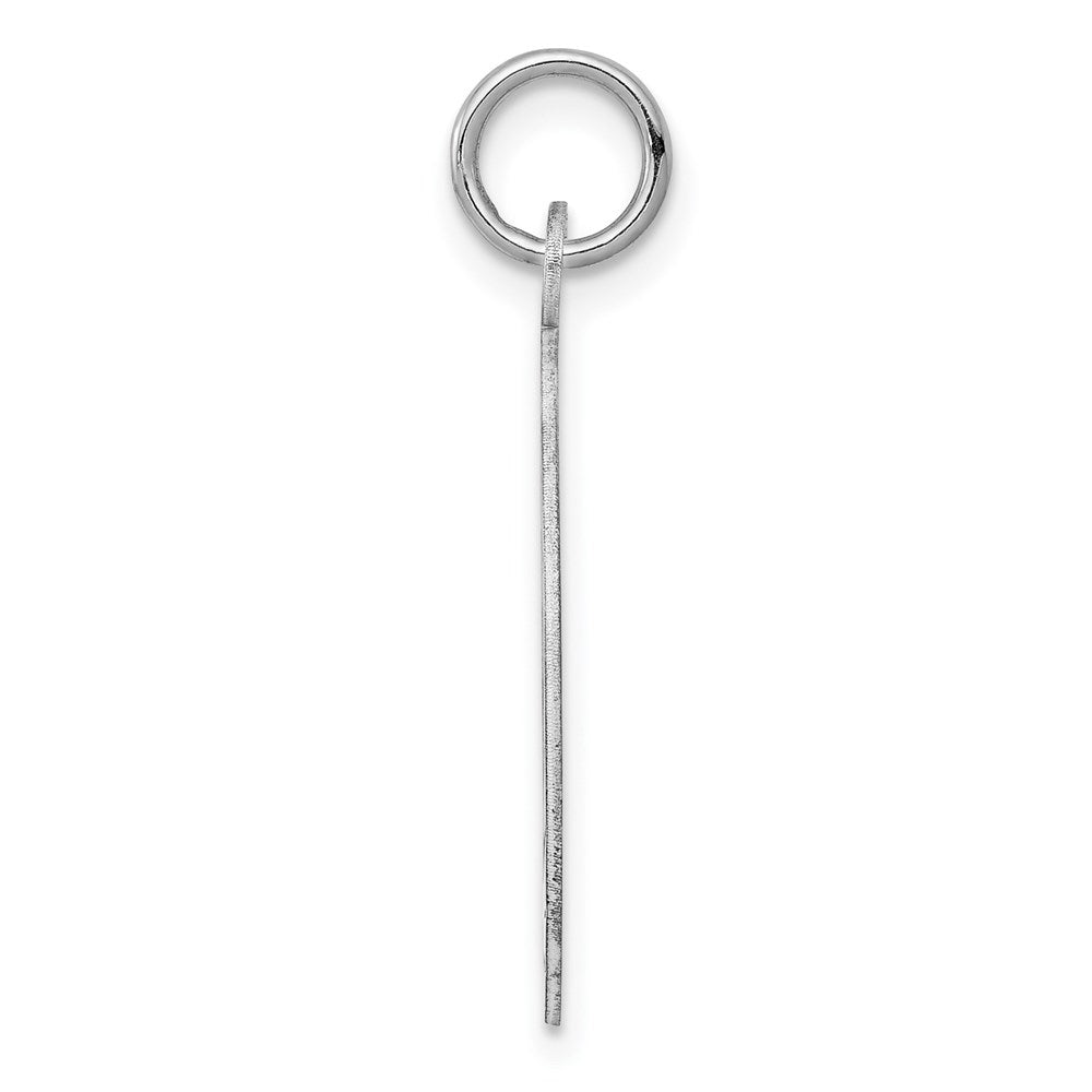 925 Sterling Silver Girl Disc Engravable Charm Pendant Jewelry Gifts (Length 1.01" Width 0.78")