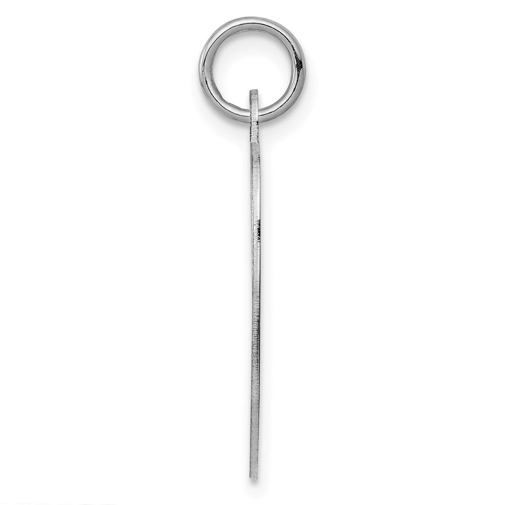 925 Sterling Silver Boy Disc Engravable Charm Pendant Jewelry Gifts (Length 0.94" Width 0.66")